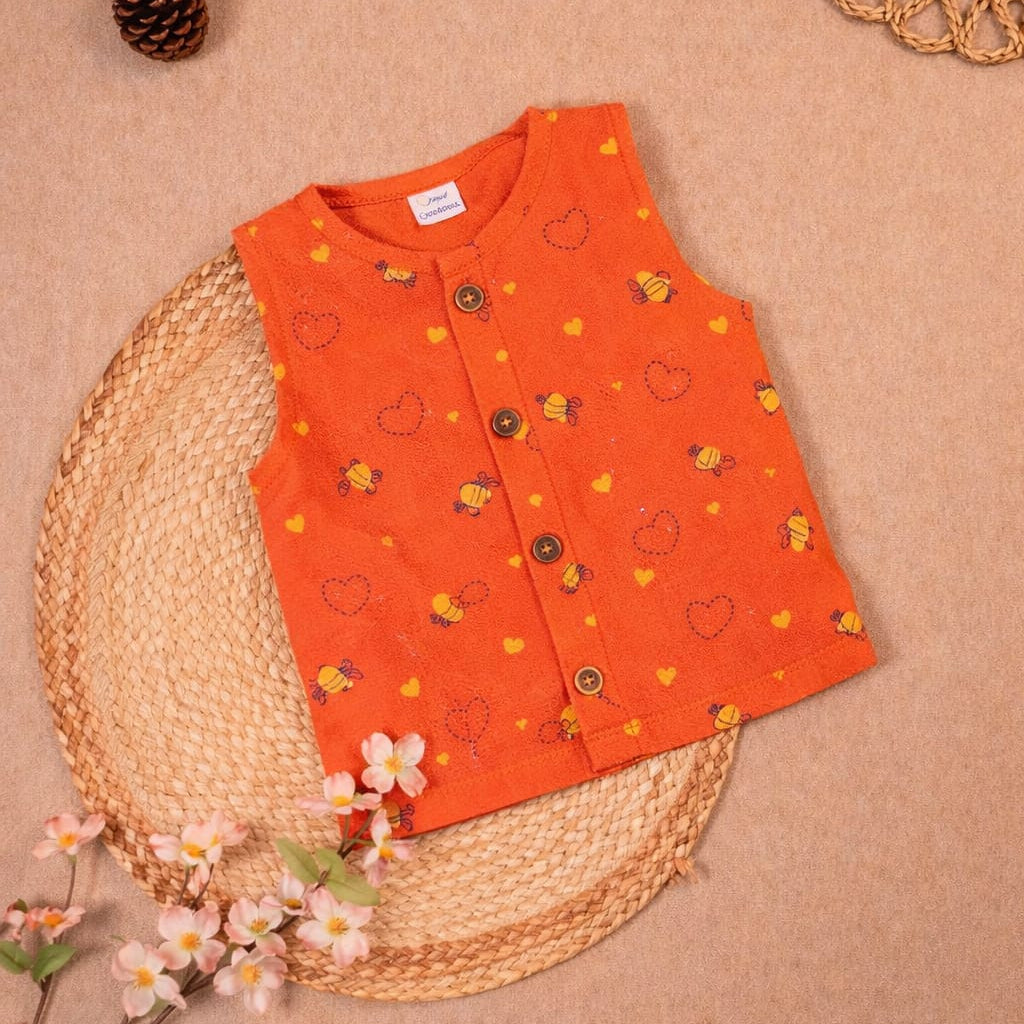 Busy Bee Sleeveless Vest
