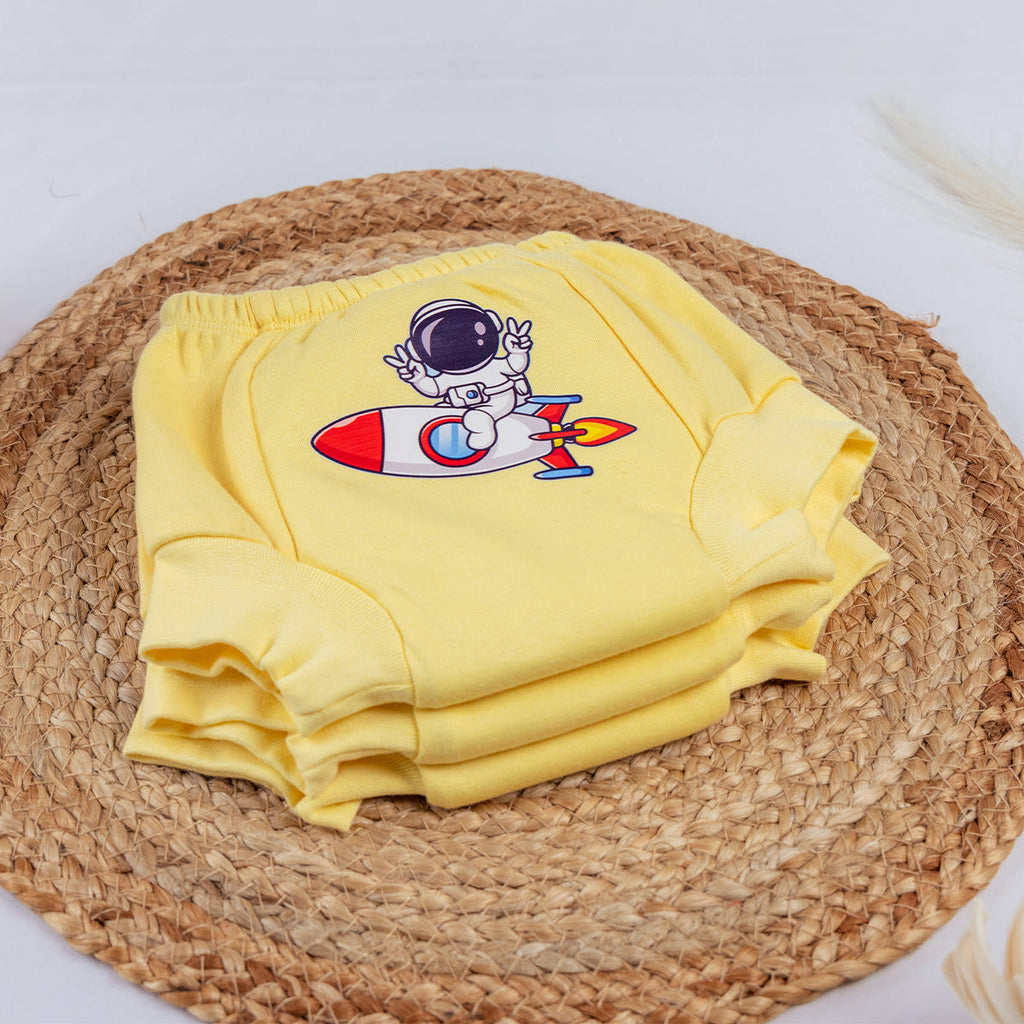 Cheerful Astronaut Riding  - Potty Training Pants