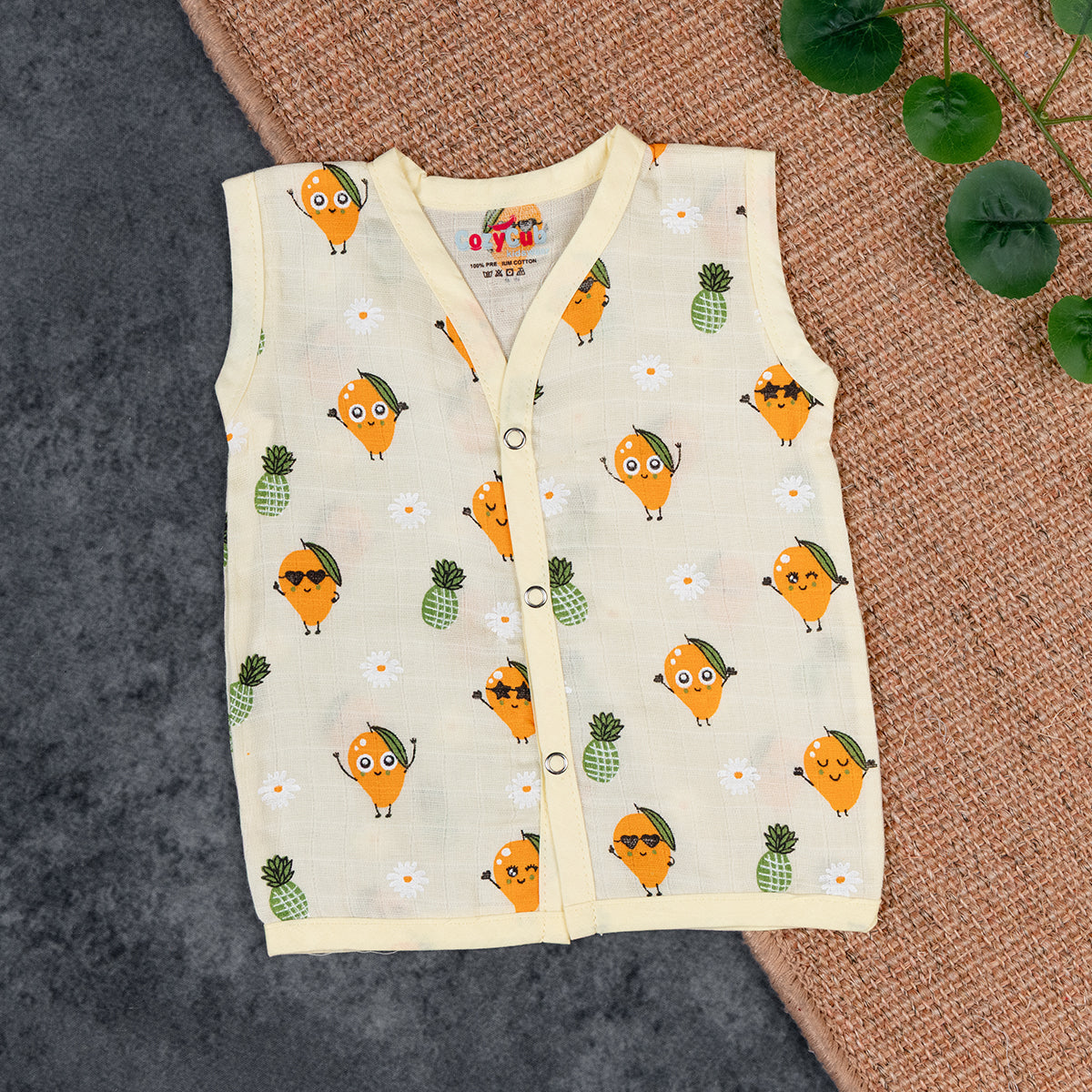Yellow Mango - Muslin Jabla
