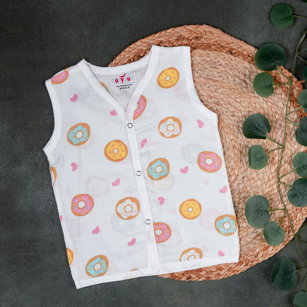 Adorable Donut - Muslin Jabla