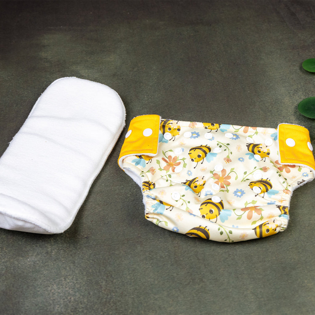 Adorable bee - Cloth Diaper