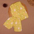Bunny Meadow Muslin Jabla & Shorts Set