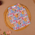 Multicolour Jungle Animals Print Cotton Vest